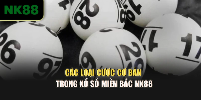 Các loại cược cơ bản trong Xổ số miền Bắc NK88